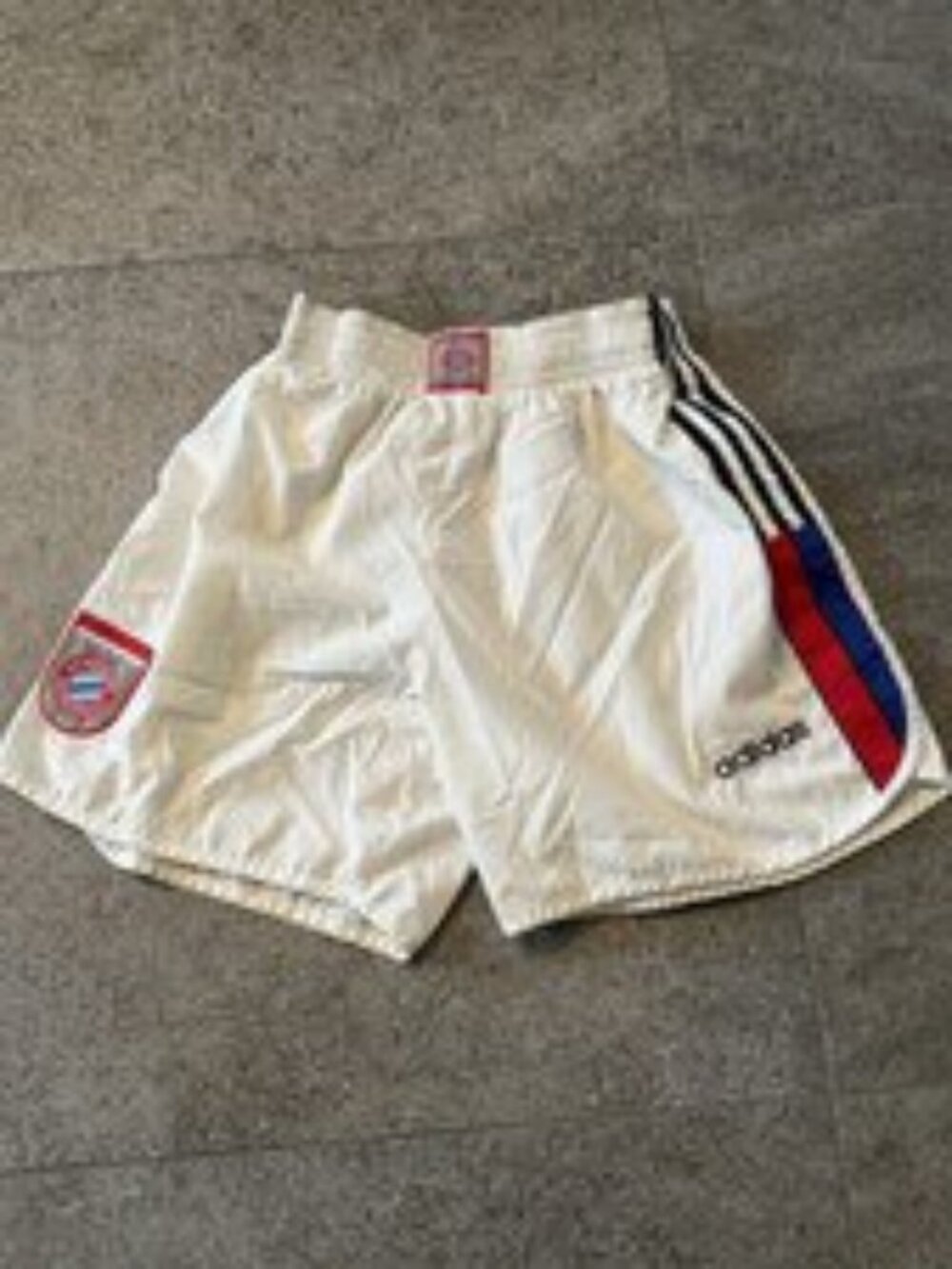 Adidas FC Bayern Munich White Soccer Shorts